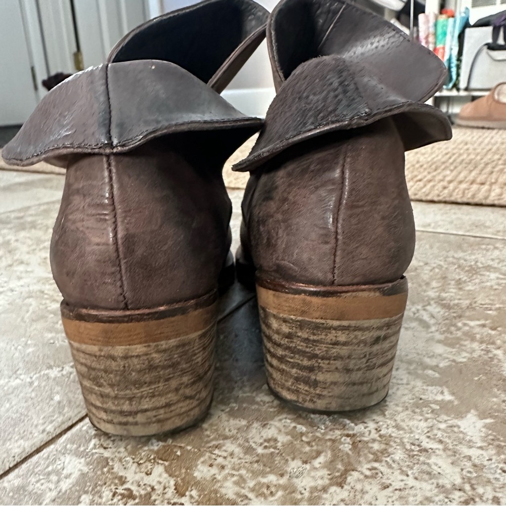 Free People Women's Brown Ankle Boots - Picture 9 of 13